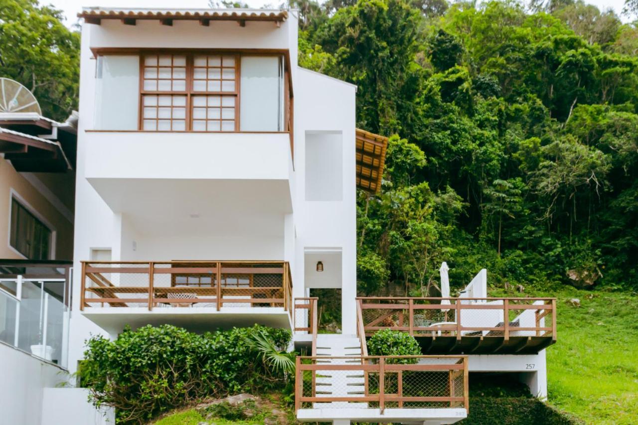 ペーニャ Casa Com Vista Mar Na Praia Do Quilombo Fs6338ヴィラ エクステリア 写真