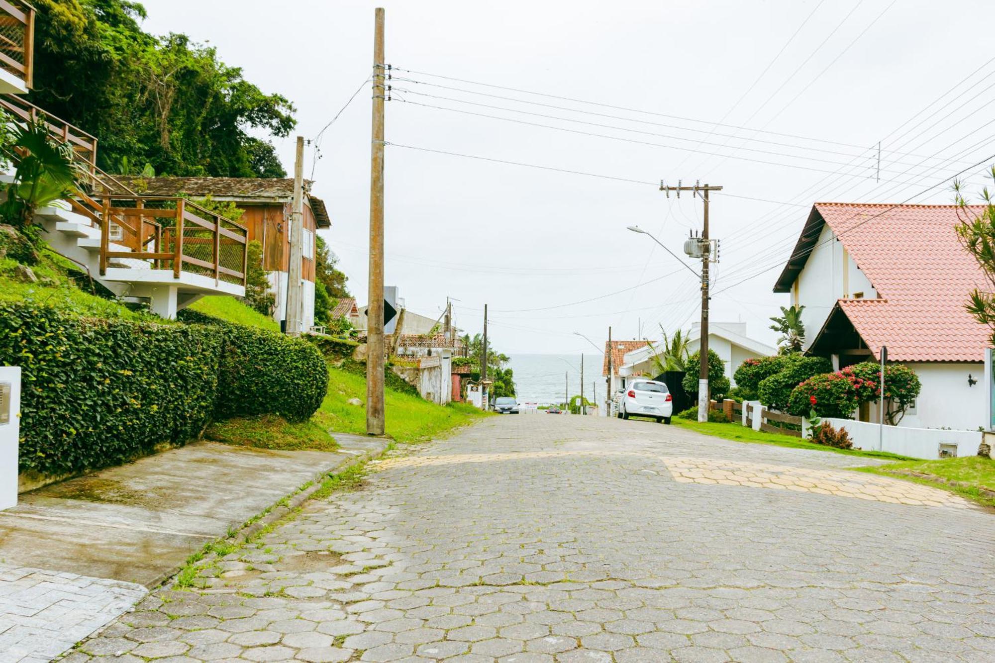 ペーニャ Casa Com Vista Mar Na Praia Do Quilombo Fs6338ヴィラ エクステリア 写真