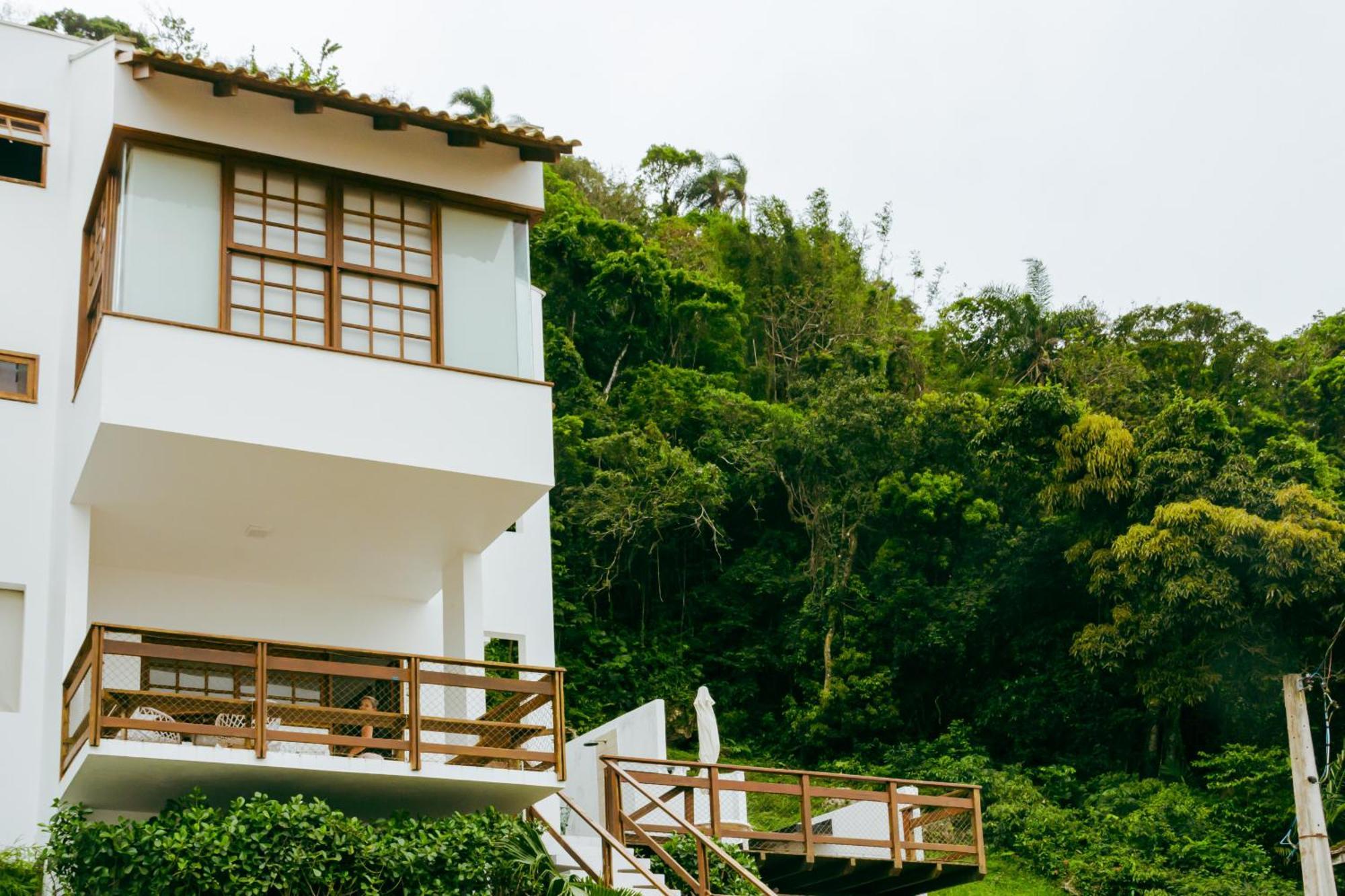 ペーニャ Casa Com Vista Mar Na Praia Do Quilombo Fs6338ヴィラ エクステリア 写真